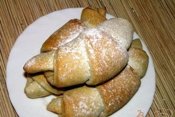 фото рецепта Пышные круассаны с шоколадом