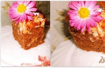 фото рецепта Шоколадный кекс с творогом