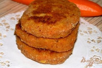 фото рецепта Котлетки из моркови с бананом