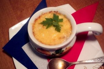 фото рецепта Жюльен с курицей и шампиньонами.