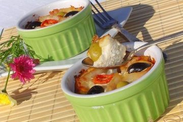 фото рецепта Пате из творога с оливками и маслинами