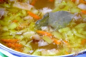 фото рецепта Картофельный суп с беконом