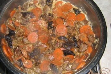 фото рецепта Мясное рагу с кофе