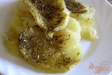 фото рецепта Картофельный гратен с прованскими травами