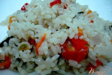 фото рецепта Рис с овощами