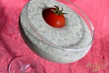фото рецепта Рисовый мусс со шпинатом