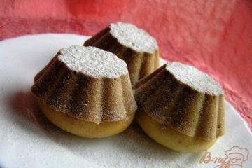 фото рецепта Постные маффины-булочки