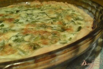 фото рецепта Пирог с сыром и петрушкой