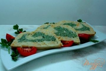 фото рецепта Овощной рулет