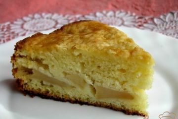 фото рецепта Воздушный пирог с яблоками