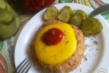 фото рецепта Ватрушки  мясные