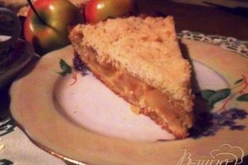 фото рецепта Яблочный пирог - sour cream apple pie