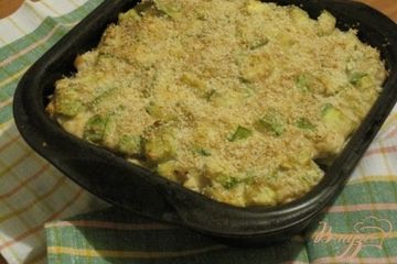 фото рецепта Куриная запеканка с цветной капустой и кабачком.