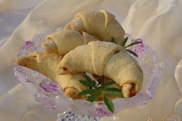 фото рецепта Рогалики из песочного теста