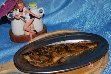 фото рецепта Окунь запечённый Гурман