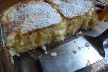 фото рецепта Рисовый пудинг с яблоками и корицей
