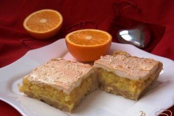 фото рецепта Цитрусовый пирог с безе Сладкие мечты