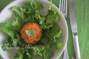 фото рецепта Салат Морковные шарики