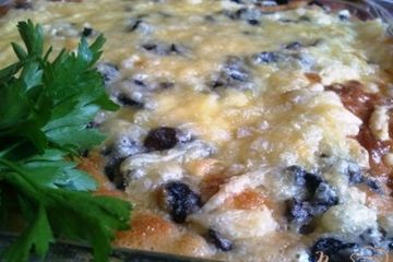фото рецепта Пирог с капустой и грибами