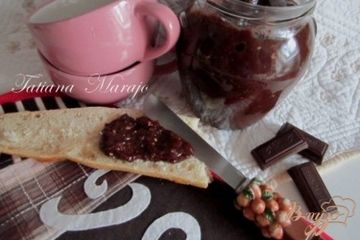 фото рецепта Шоколадная паста с лесными орехами