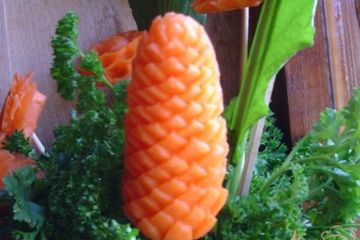 фото рецепта Шишка из моркови