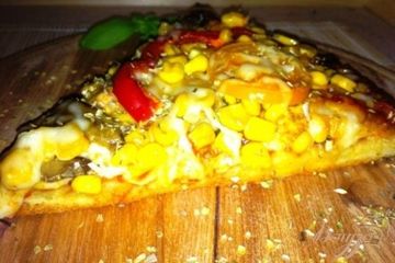 фото рецепта Пицца с кукурузой