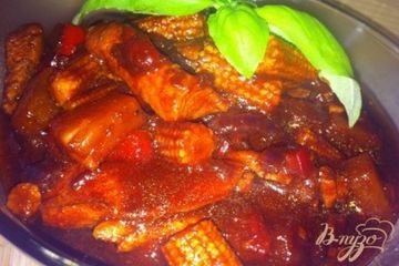 фото рецепта Экзотическое куриное филе