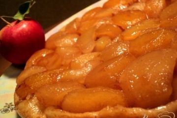 фото рецепта Тарт Татэн с яблоками ( или перевернутый пирог)