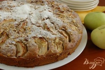 фото рецепта Яблочный пирог с корицей и кардамоном