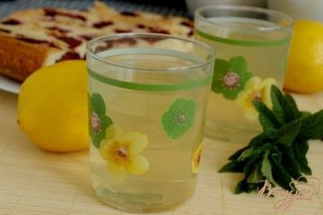 фото рецепта Тоник с мятой и лимоном