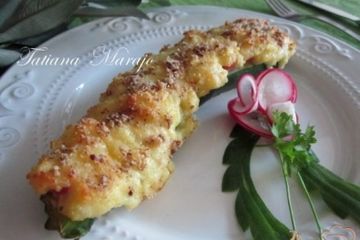фото рецепта Кабачки с нежной шапочкой