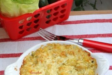 фото рецепта Пикантные решти из цукини и картофеля