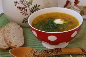 фото рецепта Деревенские щи с квашеной капустой