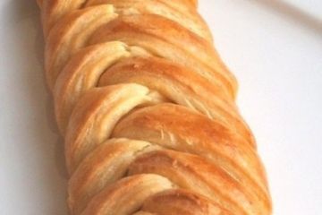 фото рецепта Косичка из творожного теста