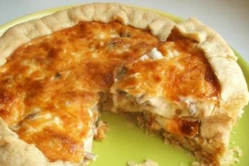 фото рецепта Пирог с грибами и картофелем
