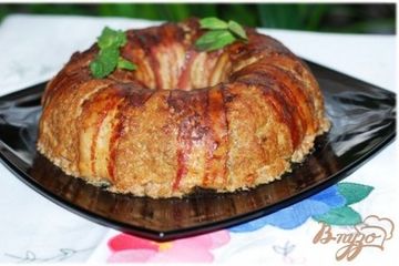 фото рецепта Мясной рулет Праздничный.