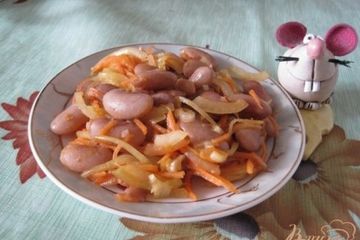 фото рецепта Салат из фасоли