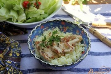 фото рецепта Куриное филе в горчичном кляре