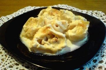 фото рецепта Лумакони с фаршем, кабачками и помидорами