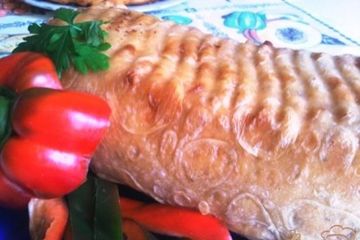 фото рецепта Мясной кекс в лаваше