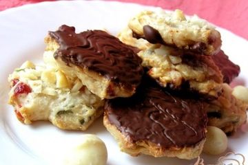 фото рецепта Флорентийское печенье с макадамией