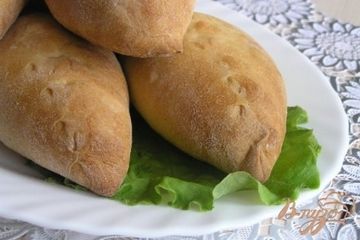 фото рецепта Пирожки с тунцом и рисом