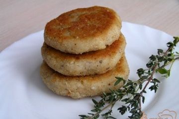 фото рецепта Котлеты из фасоли с овощами