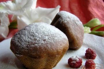 фото рецепта Малиновые кексы