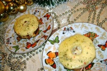 фото рецепта Праздничная котлета с ананасом и сыром