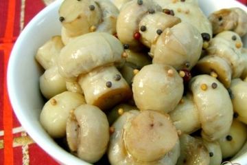 фото рецепта Маринованные шампиньоны на закуску!