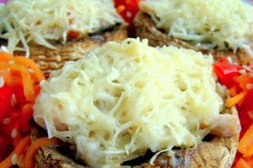 фото рецепта Закуска Шампиньоны под снегом
