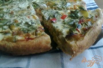 фото рецепта Пирог с кабачками