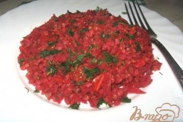 фото рецепта Гречневая каша с овощами Красная горка