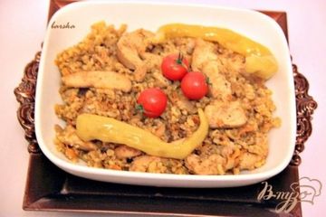 фото рецепта Булгур с курицей